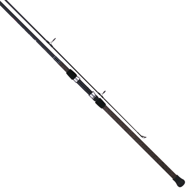 Telescopic surf cast for long distance casting saltwater fishing